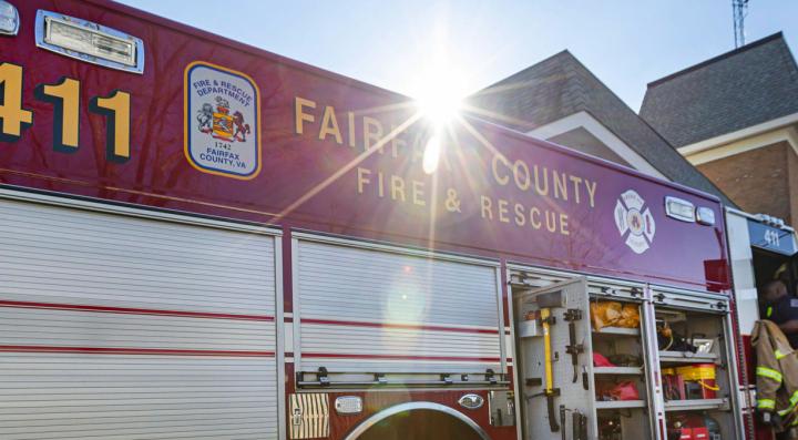 Fairfax Country Fire & Rescue building front