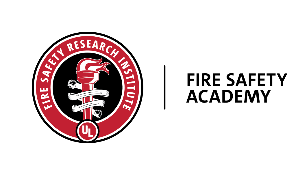 Fire Safety Academy dual logo with FSRI