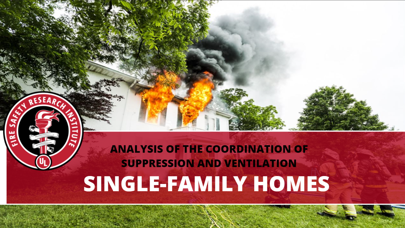 Analysis of the coordination of suppression and ventilation in single-family homes