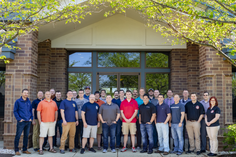 group of people standing together
