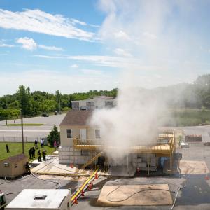 Basement Fires site from above