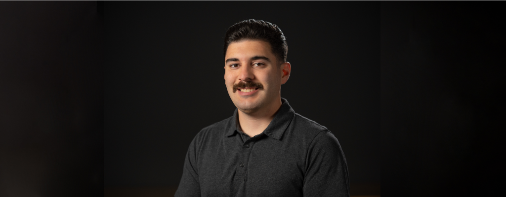 New FSRI research engineer Thomas DiPietro