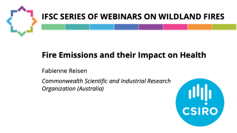 IFSC Series of Webinars on Wildland Fires 