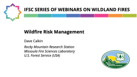 IFSC Series of Webinars on Wildland Fires 