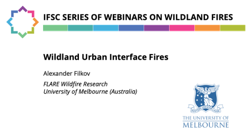 IFSC Week- Wildland Urban Interface Fires