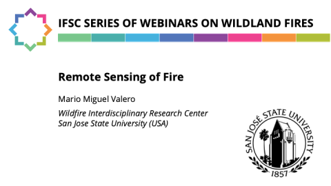 IFSC Series of Webinars on Wildland Fires 