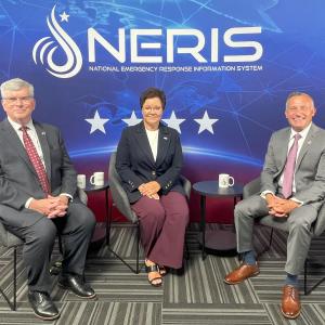 NERIS Webinar 4 speakers Dan cotter, Dr Lori, and Tom Jenkins ( left to right)